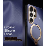 Torras Samsung Galaxy S26 Ultra Cover Ostand Q3 Vegskin Dark Purple