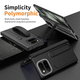 Google Pixel 11 Pro Fold Cover med Stativ & Håndgreb Sort