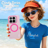 Imak Xiaomi 17T Cover Candy Color MagSafe Lyserød