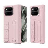 Google Pixel 11 Pro Fold Cover med Stativ & Håndgreb Lyserød