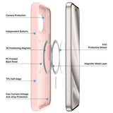 Dux Ducis Google Pixel 9 Pro XL/10 Pro XL/11 Pro XL Cover Yind Series MagSafe Lyserød