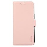 ABEEL Google Pixel 11/Pixel 11 Pro Etui RFID-beskyttelse Lyserød