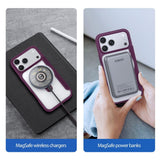 Dux Ducis iPhone 17 Pro Max/18 Pro Max Etui Skin X Pro Series Kickstand MagSafe Rød