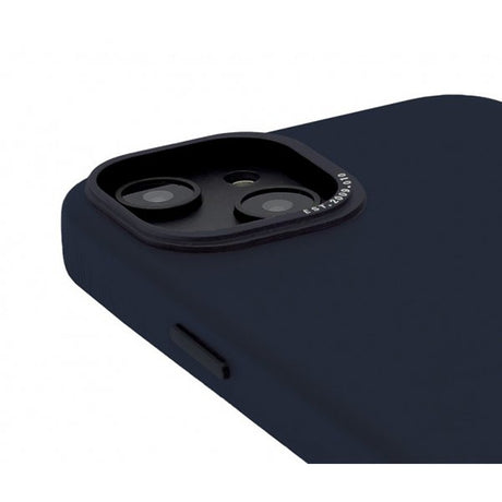 Decoded iPhone 14 Plus Cover Læder Bagside Navy