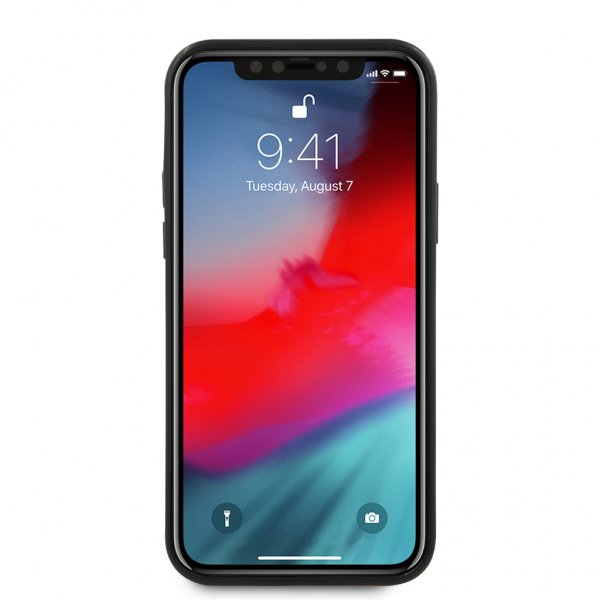 BMW iPhone 12/iPhone 12 Pro Cover Carbon & Alu Sort
