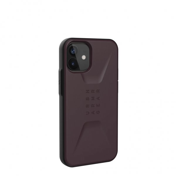 Urban Armor Gear (UAG) iPhone 12 Mini Cover Civilian Eggplant