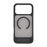 Rvelon iPhone 17 Pro Max Cover med Stativ MagSafe Sort