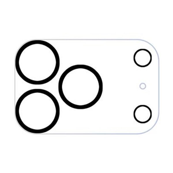 iPhone 17 Pro Kamerabeskyttelse i Hærdet Glas