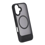 Rvelon iPhone 17 Cover med Stativ MagSafe Sort