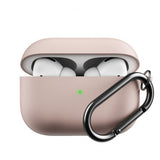 KeyBudz AirPods Pro Cover PodSkinz HyBridShell Series Nøgleringsetui Pastelpink