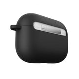 KeyBudz AirPods Pro Cover PodSkinz HyBridShell Series Nøglering Cover Sort