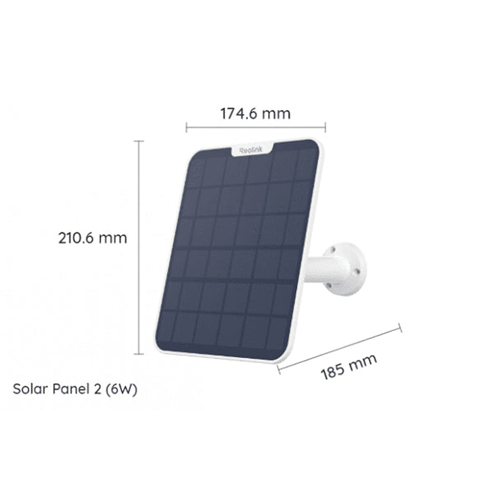 Reolink Solar Panel 2 6W Hvid