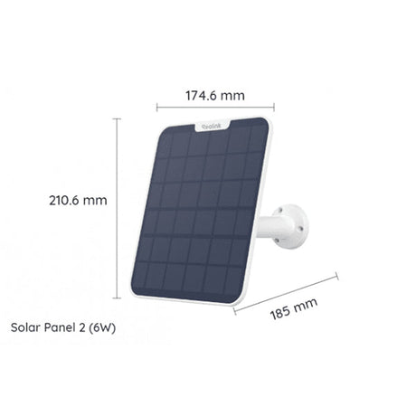 Reolink Solar Panel 2 6W Hvid