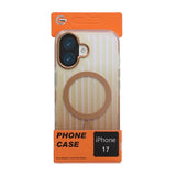 iPhone 17 Cover Bølget MagSafe Guld