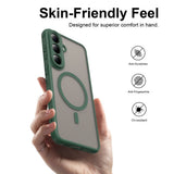 Samsung Galaxy S26 FE Cover Frosted MagSafe Grøn