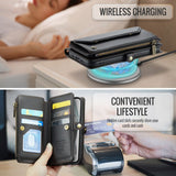 CaseMe iPhone 15 Etui C36 Series Sort