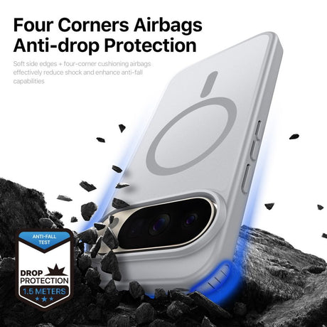 Dux Ducis Google Pixel 9/9 Pro/10/10 Pro/11/11 Pro Cover Yind Series MagSafe Grå