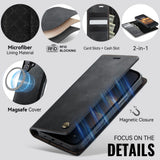 CaseMe iPhone 17 Etui C49 Series Sort