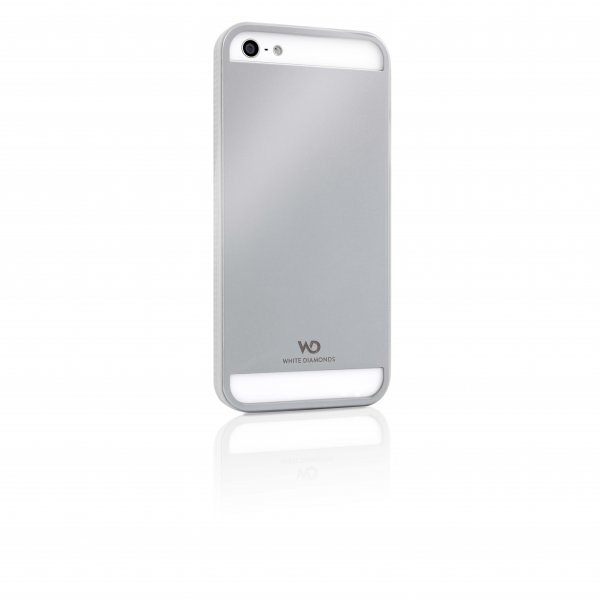 White Diamonds iPhone 5/5S/SE 2016 Cover Metal Sølv