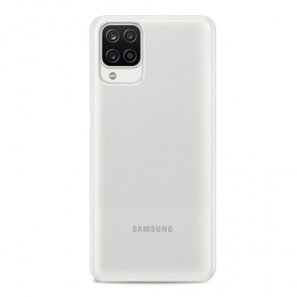 Puro Samsung Galaxy A12 Cover Nude Transparent