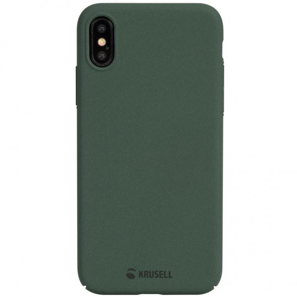 Krusell iPhone X/Xs Cover Sandby Moss