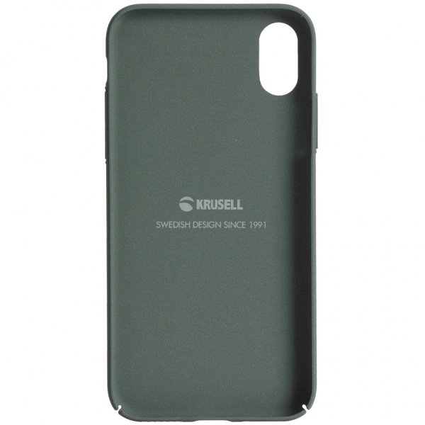 Krusell iPhone X/Xs Cover Sandby Moss