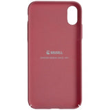 Krusell iPhone X/Xs Cover Sandby Rust