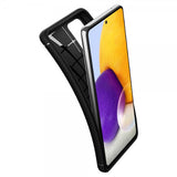 Spigen Samsung Galaxy A72 Cover Rugged Armor Mat Sort