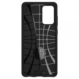 Spigen Samsung Galaxy A72 Cover Rugged Armor Mat Sort
