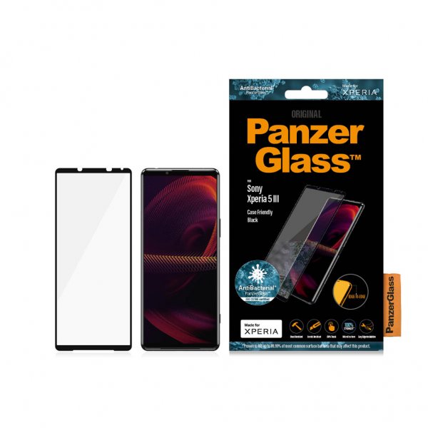PanzerGlass Sony Xperia 5 III Skærmbeskyttelse CaseFriendly