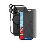 PanzerGlass iPhone 16 3-i-1-beskyttelse Privacy Bundle