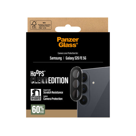 PanzerGlass Samsung Galaxy S26 FE Kameralinsebeskytter Hoops