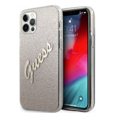 Guess iPhone 12 Pro Max Cover Vintage Gradient Guld
