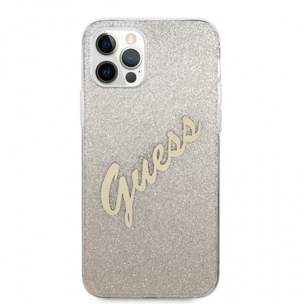 Guess iPhone 12 Pro Max Cover Vintage Gradient Guld