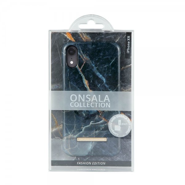 Onsala iPhone Xr Cover Fashion Edition Grey Marble