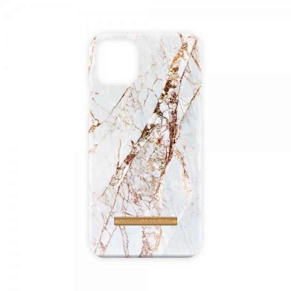 Onsala iPhone 11 Pro Max Cover Fashion Edition White Rhino Marble