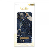 Onsala iPhone 11 Pro Max Cover Fashion Edition Black Galaxy Marble