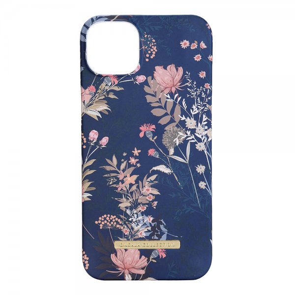 Onsala iPhone 14 Plus Cover Fashion Edition Dark Flower