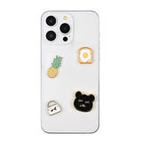 Onsala Pimp Your Phone Charms 4-pak Ananas