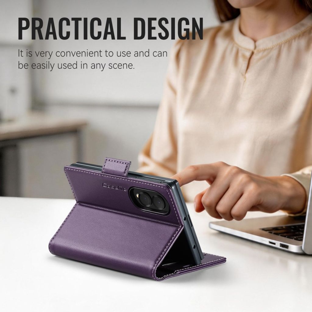 CaseMe Samsung Galaxy Z Fold 8 Etui 023 Series Lilla
