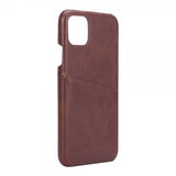 Onsala iPhone 11 Pro Max Cover med Kortlomme Brun