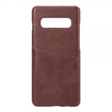 Onsala Samsung Galaxy S10 Plus Cover med Kortrum Brun