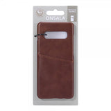 Onsala Samsung Galaxy S10 Plus Cover med Kortrum Brun