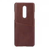Onsala OnePlus 8 Cover med Kortlomme Brun