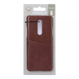 Onsala OnePlus 8 Cover med Kortlomme Brun