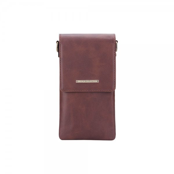 Onsala Mobilväska Neck-Bag 6.7" Brun