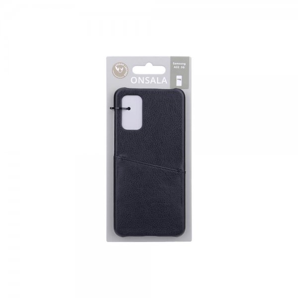 Onsala Samsung Galaxy A32 5G Cover med kortlomme Sort
