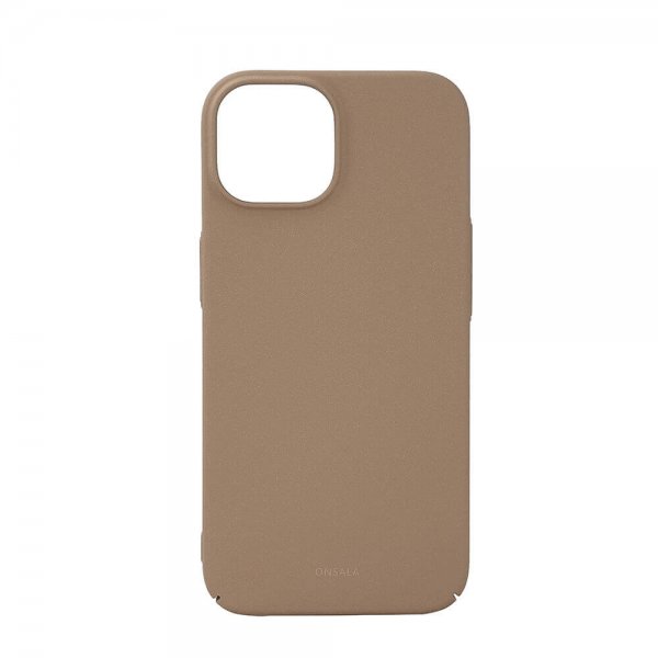Onsala iPhone 15 Cover Ultratyndt Sand Burst Beige
