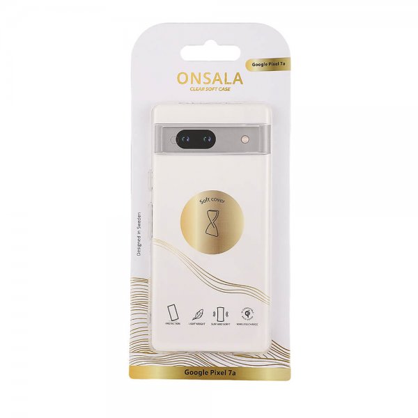 Onsala Google Pixel 7a Cover Gennemsigtigt TPU Klart