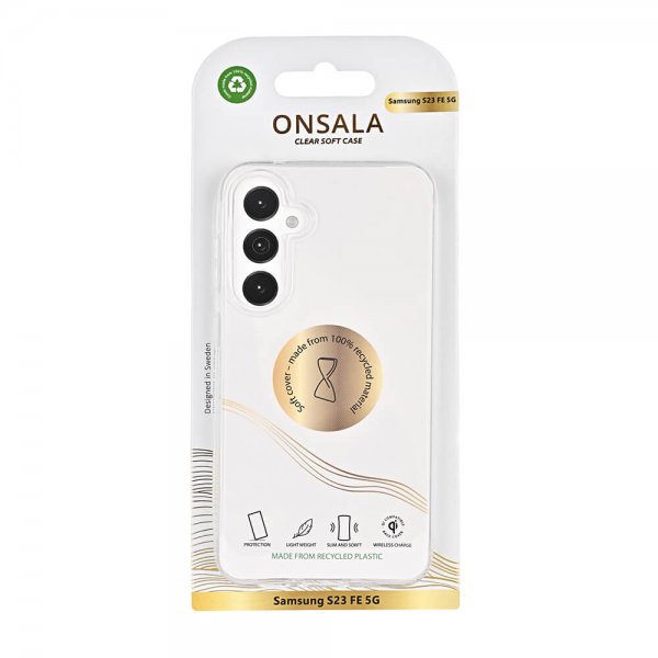 Onsala Samsung Galaxy S23 FE Cover Genbrugt TPU Transparent